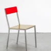 SUSAN BIJL Alu Chair, Curry Seat, Red Back< Meubels