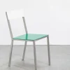 SUSAN BIJL Alu Chair, Green Seat, White Back< Meubels