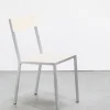SUSAN BIJL Alu Chair, Ivory Seat, Ivory Back< Meubels