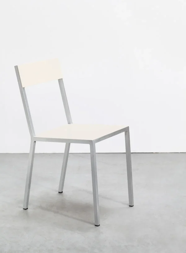 SUSAN BIJL Alu Chair, Ivory Seat, Ivory Back< Meubels