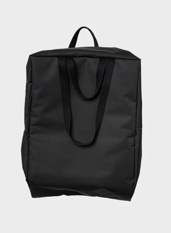 SUSAN BIJL Black & Black LARGE< The New Tote Bag