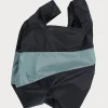 SUSAN BIJL Black & Grey LARGE< The New Shopping Bag