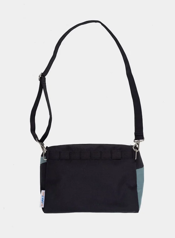 SUSAN BIJL Black & Grey MEDIUM< The New Bum Bag