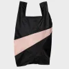 SUSAN BIJL Black & Tone MEDIUM< The New Shopping Bag