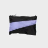 SUSAN BIJL Black & Treble MEDIUM< The New Pouch