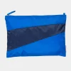 SUSAN BIJL Blue & Navy LARGE< The New Pouch