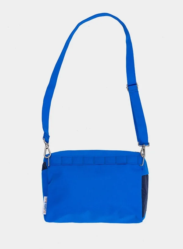 SUSAN BIJL Blue & Navy MEDIUM< The New Bum Bag