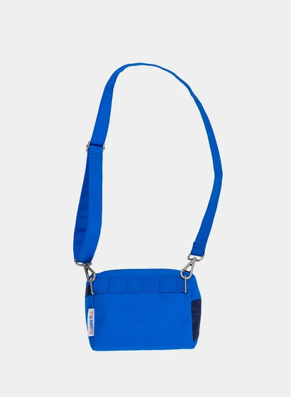 SUSAN BIJL Blue & Navy SMALL< The New Bum Bag