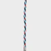 SUSAN BIJL Blue & Red Alert LONG< The New Kumihimo Strap | The New Strap