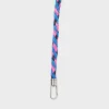 SUSAN BIJL Blueback & Fluo Pink SHORT< The New Strap | The New Kumihimo Strap