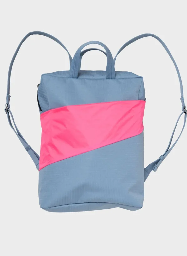SUSAN BIJL Fuzz & Fluo Pink< The New Backpack
