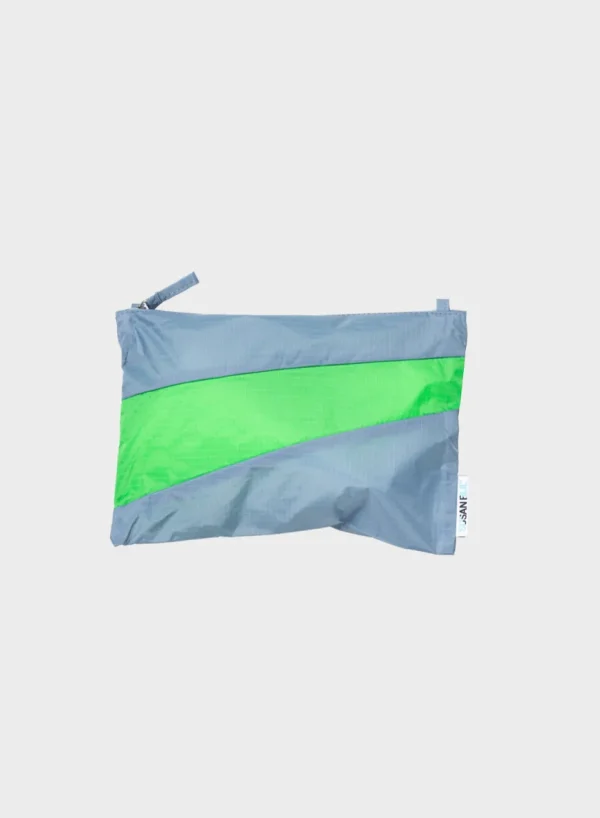 SUSAN BIJL Fuzz & Greenscreen MEDIUM< The New Pouch