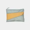 SUSAN BIJL Grey & Camel MEDIUM< The New Pouch