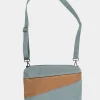 SUSAN BIJL Grey & Camel MEDIUM< The New Bum Bag