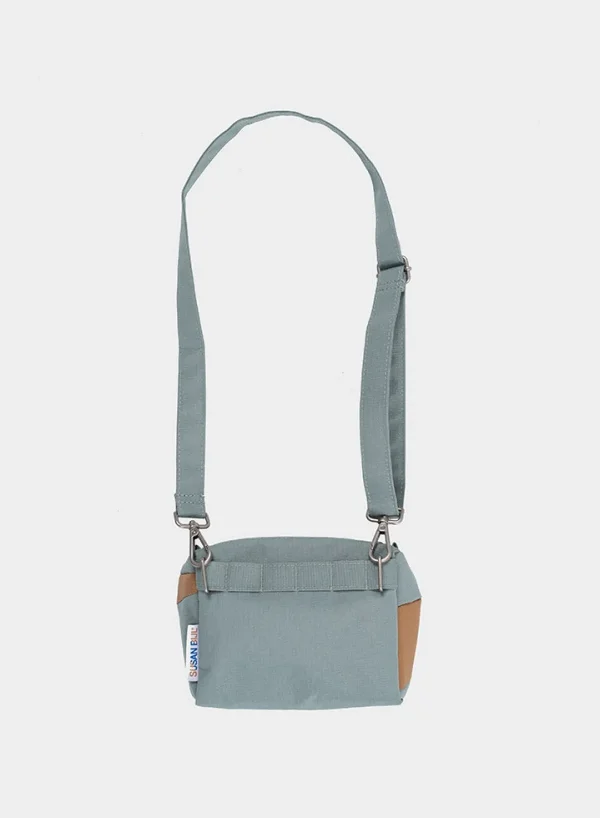 SUSAN BIJL Grey & Camel SMALL< The New Bum Bag