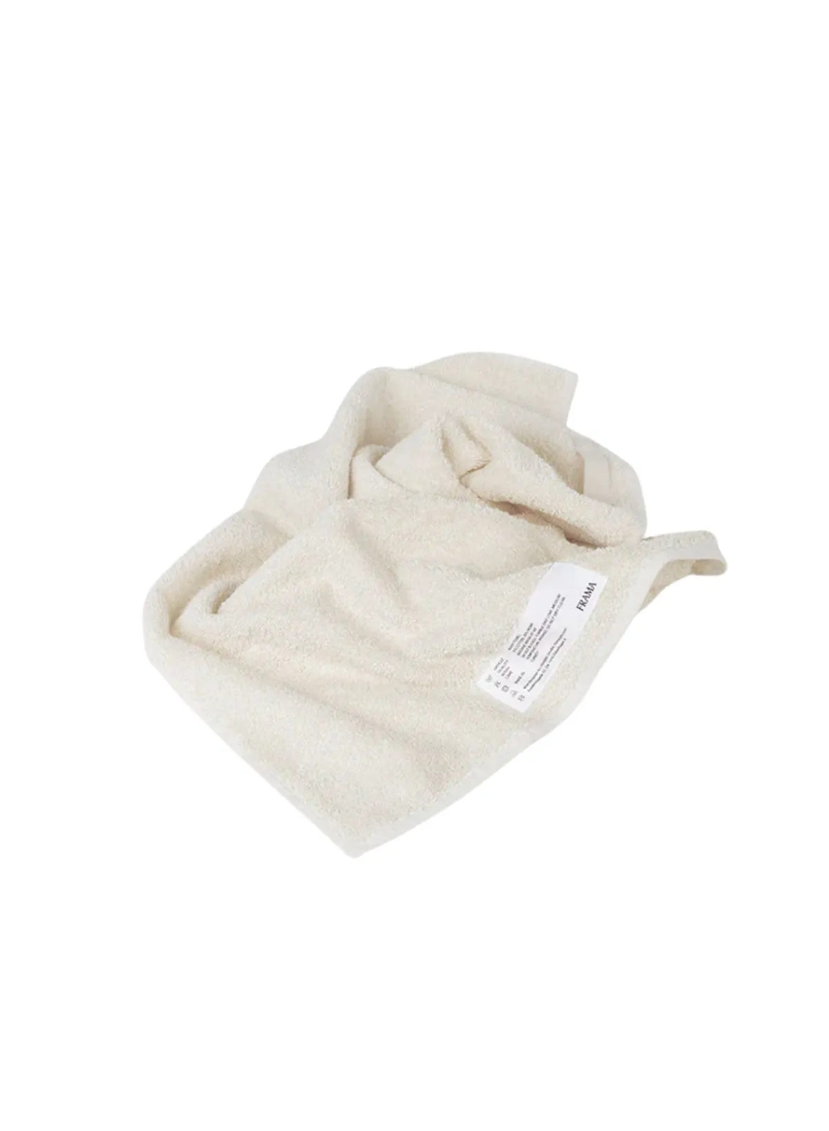 hand_towel_in_bone_white__1.webp SUSAN BIJL Hand Towel In Bone White, Heavy< Textiel
