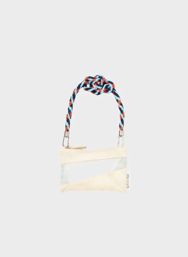 SUSAN BIJL Key Blue & Red Alert SHORT< The New Strap | The New Kumihimo Strap