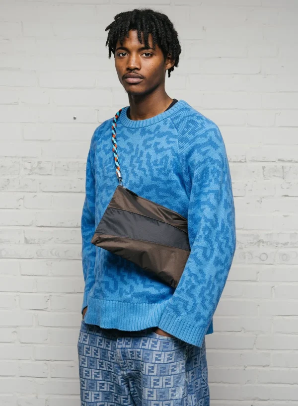 SUSAN BIJL Key Blue & Red Alert SHORT< The New Strap | The New Kumihimo Strap
