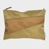 SUSAN BIJL Moss & Camel LARGE< The New Pouch