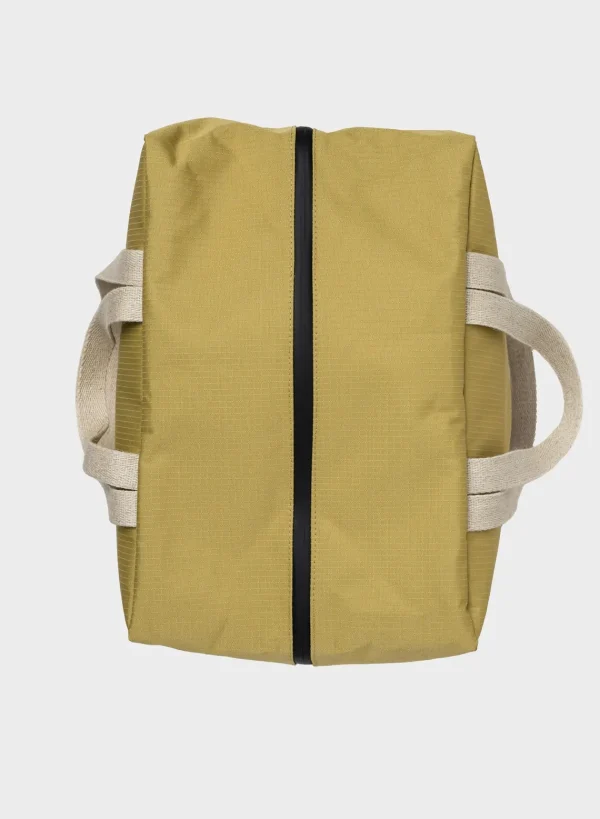 SUSAN BIJL Moss & Camel LARGE< The New Tote Bag