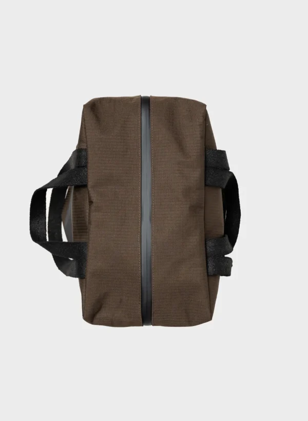 SUSAN BIJL Mud & Black MEDIUM< The New Tote Bag