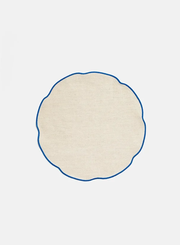 SUSAN BIJL Nura Placemat In Salt Pepper/Blue< Keuken & Tafelaankleding | Textiel