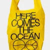SUSAN BIJL Ocean TV Yellow LARGE< The New Shopping Bag