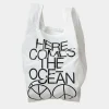 SUSAN BIJL Ocean White MEDIUM< The New Shopping Bag