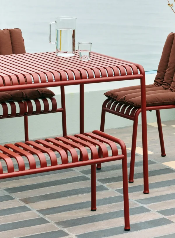 SUSAN BIJL Palissade Bench In Iron Red< Meubels