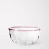 SUSAN BIJL Peter Bowl In Rose< Glaswerk
