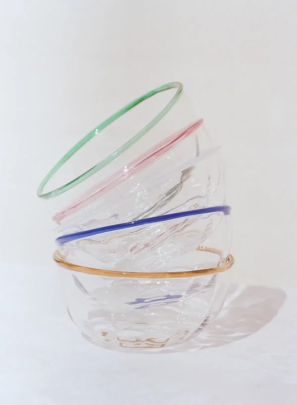 SUSAN BIJL Peter Bowl In Sapphire< Glaswerk