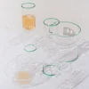 SUSAN BIJL Peter Glass In Jade< Glaswerk