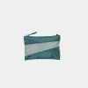 SUSAN BIJL Pine & Grey SMALL< The New Pouch