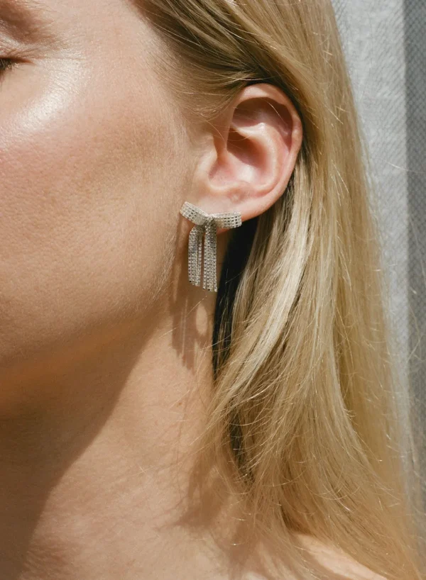 SUSAN BIJL RIbbon-bon Silver, SHORT< Sieraden