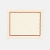 SUSAN BIJL Ricamo Placemat In White/Bordeaux< Keuken & Tafelaankleding | Textiel