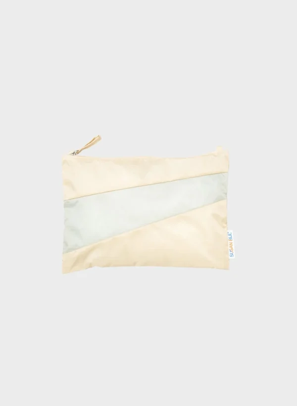 SUSAN BIJL Shore & Mint MEDIUM< The New Pouch