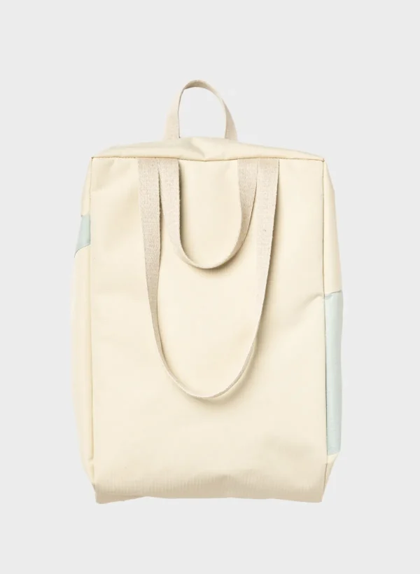 SUSAN BIJL Shore & Mint MEDIUM< The New Tote Bag