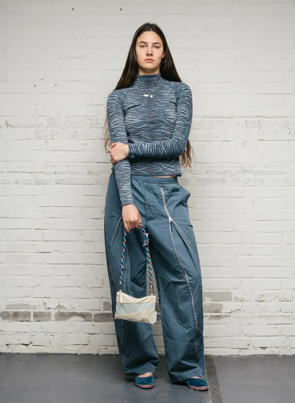SUSAN BIJL Shore & Mint SMALL< The New Pouch