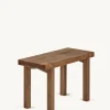 SUSAN BIJL (Showroom) Bench Walnut Solid, SMALL< Meubels