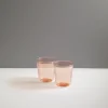SUSAN BIJL (Showroom) Tumbler, Set Of Two, Cameo Pink< Glaswerk