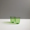 SUSAN BIJL (Showroom) Tumbler, Set Of Two, Diamine Green< Glaswerk