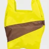 SUSAN BIJL Sport & Brown LARGE< The New Shopping Bag