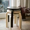 SUSAN BIJL Stool 60, Legs Birch, Seat Birch< Meubels