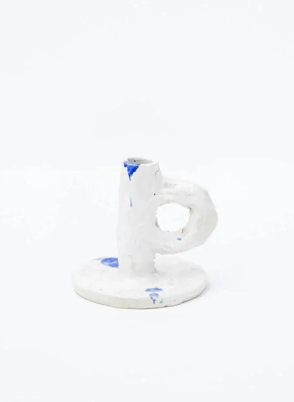 SUSAN BIJL Studio Candlestick, White< Kaarsenhouders