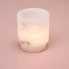 SUSAN BIJL Tlight Holder, White, MEDIUM< Kaarsenhouders