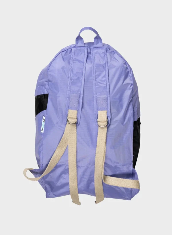 SUSAN BIJL Treble & Black LARGE< The New Foldable Backpack