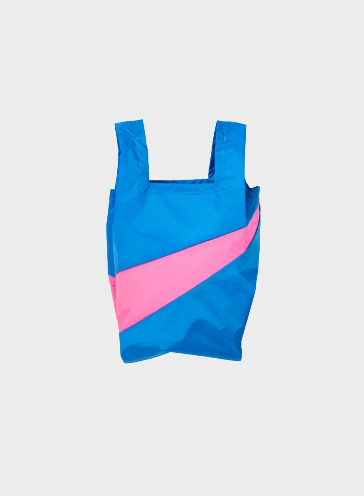 wave__fluo_pink_small_0.webp SUSAN BIJL Wave & Fluo Pink SMALL< The New Shopping Bag