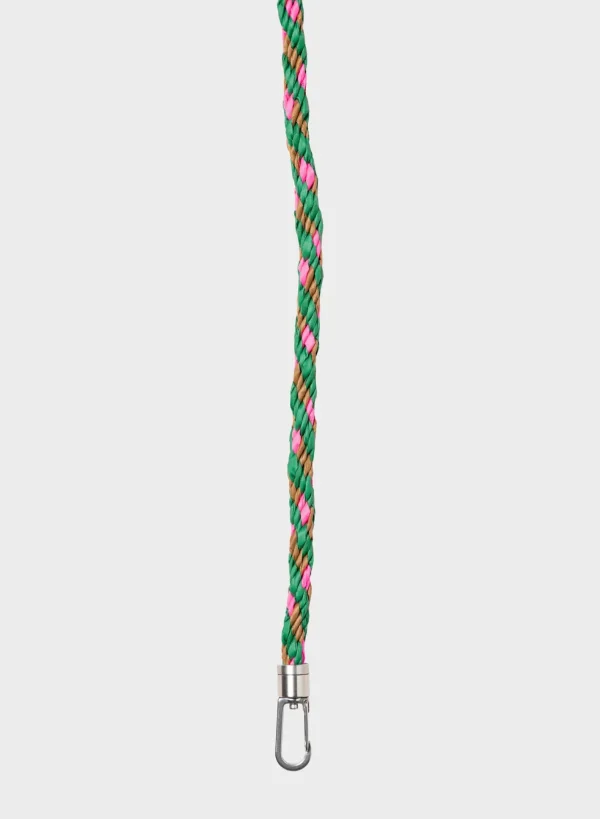 SUSAN BIJL Wena & Fluo Pink LONG< The New Strap | The New Kumihimo Strap