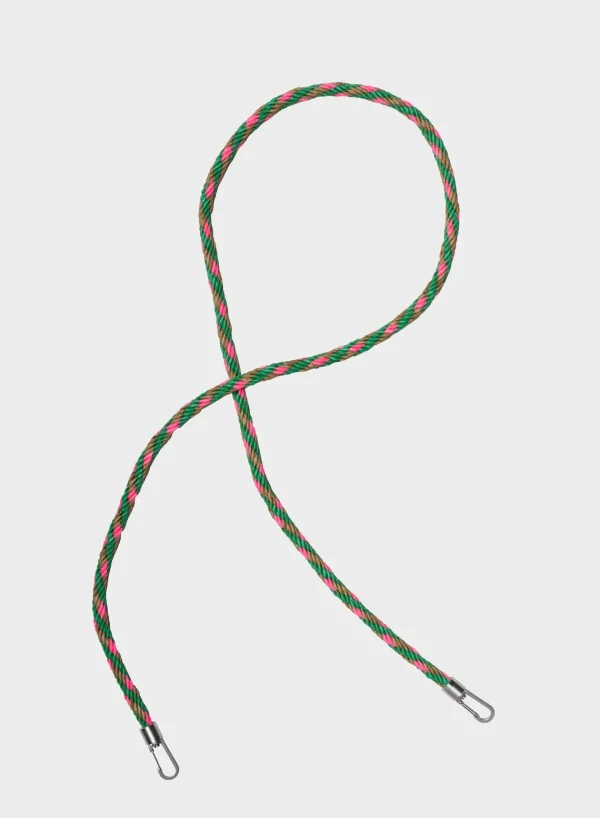 SUSAN BIJL Wena & Fluo Pink LONG< The New Strap | The New Kumihimo Strap