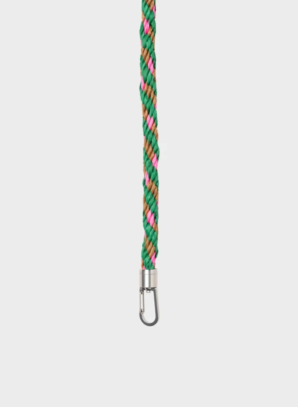 SUSAN BIJL Wena & Fluo Pink SHORT< The New Strap | The New Kumihimo Strap
